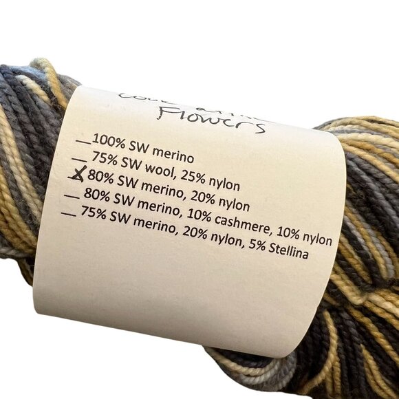 White Birch Fiber Arts Hand-Dyed Yarn 400 Yards 100g US 0-2 - Picture 10 of 10